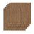 Contemporary Wall Paneling Waterproof Wall Paneling for Living Room and Bedroom Dark Walnut 10-Piece Set Clearhalo 'Flooring 'Home Improvement' 'home_improvement' 'home_improvement_wall_paneling' 'Wall Paneling' 'wall_paneling' 'Walls & Ceilings' Walls and Ceiling' 7197645