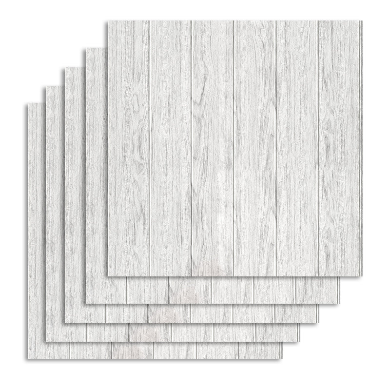 Plastic Backsplash Panels Peel and Stick Wall Paneling with Waterproof White-Gray 10-Piece Set Clearhalo 'Flooring 'Home Improvement' 'home_improvement' 'home_improvement_wall_paneling' 'Wall Paneling' 'wall_paneling' 'Walls & Ceilings' Walls and Ceiling' 7197667