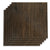 Contemporary Wall Paneling Waterproof Wall Paneling with Wood Look Brown 10-Piece Set Clearhalo 'Flooring 'Home Improvement' 'home_improvement' 'home_improvement_wall_paneling' 'Wall Paneling' 'wall_paneling' 'Walls & Ceilings' Walls and Ceiling' 7197687
