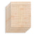 Contemporary Wall Paneling Waterproof Wall Paneling with Wood Look Light Apricot 10-Piece Set Clearhalo 'Flooring 'Home Improvement' 'home_improvement' 'home_improvement_wall_paneling' 'Wall Paneling' 'wall_paneling' 'Walls & Ceilings' Walls and Ceiling' 7197694