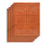 Contemporary Wall Paneling Waterproof Wall Paneling with Wood Look Red Wood 10-Piece Set Clearhalo 'Flooring 'Home Improvement' 'home_improvement' 'home_improvement_wall_paneling' 'Wall Paneling' 'wall_paneling' 'Walls & Ceilings' Walls and Ceiling' 7197697