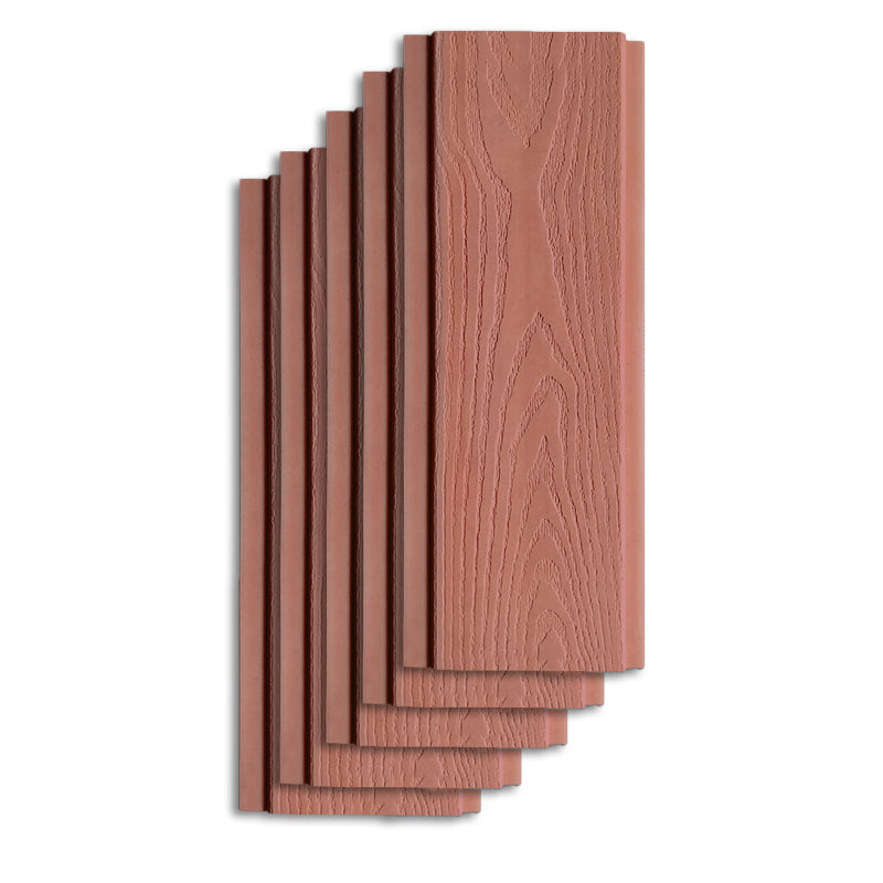 Wood Wall Ceiling Fireproof Water Resistant Textured Shiplap Wall Ceiling Red Wood Clearhalo 'Flooring 'Home Improvement' 'home_improvement' 'home_improvement_wall_paneling' 'Wall Paneling' 'wall_paneling' 'Walls & Ceilings' Walls and Ceiling' 7197730