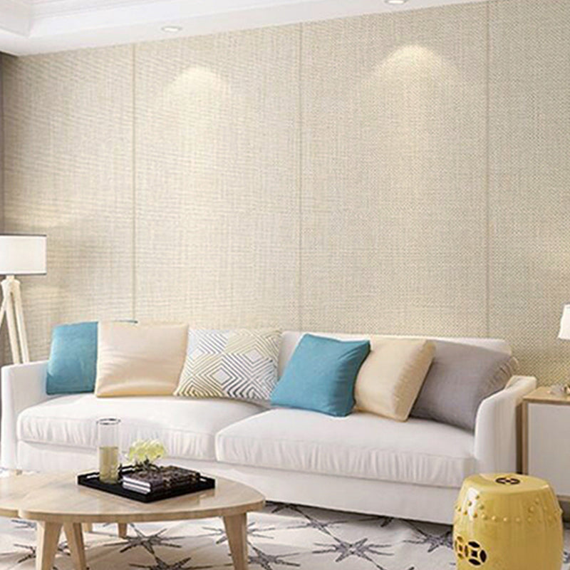 Waterproof XPE Foam Wall Paneling Matte Texture Wall Paneling Light Beige Clearhalo 'Flooring 'Home Improvement' 'home_improvement' 'home_improvement_wall_paneling' 'Wall Paneling' 'wall_paneling' 'Walls & Ceilings' Walls and Ceiling' 7197850