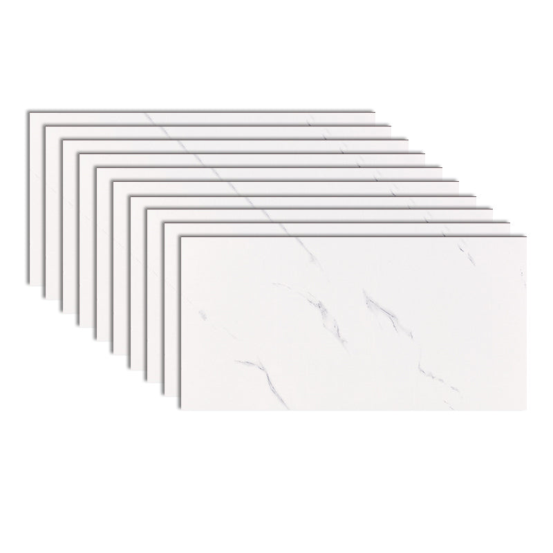 Tile Look Wall Paneling Waterproof PVC Wall Paneling for Living Room White Clearhalo 'Flooring 'Home Improvement' 'home_improvement' 'home_improvement_wall_paneling' 'Wall Paneling' 'wall_paneling' 'Walls & Ceilings' Walls and Ceiling' 7197869