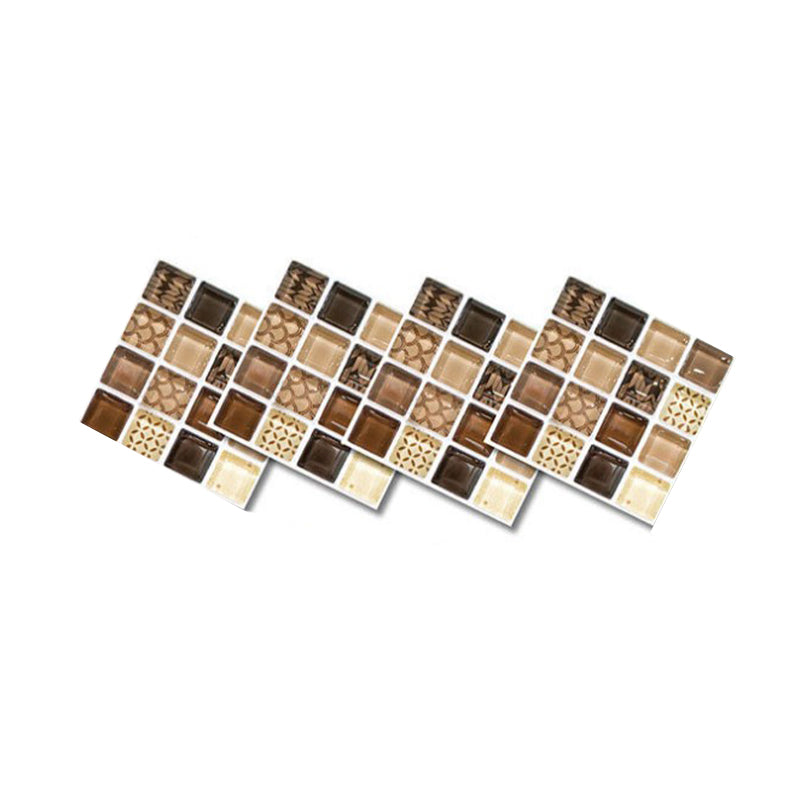 PVC Mosaic Tile Waterproof Peel and Stick Backsplash for Kitchen and Bathroom Clearhalo 'Flooring 'Home Improvement' 'home_improvement' 'home_improvement_peel_stick_blacksplash' 'Peel & Stick Backsplash Tile' 'peel_stick_blacksplash' 'Walls & Ceilings' Walls and Ceiling' 7197920