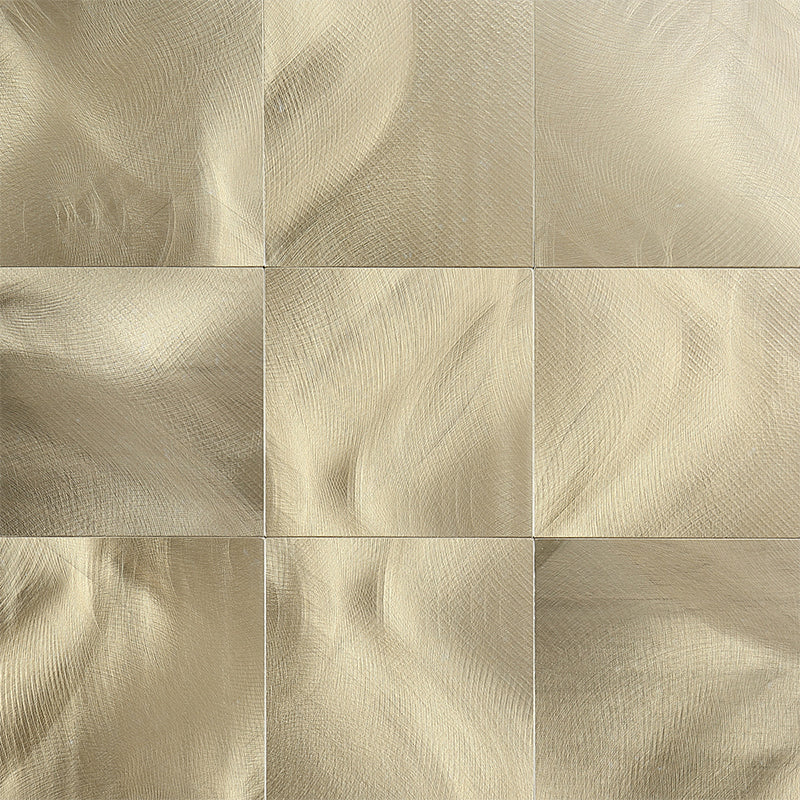 Metal Peel and Stick Backsplash Waterproof Peel and Stick Backsplash Gold Clearhalo 'Flooring 'Home Improvement' 'home_improvement' 'home_improvement_peel_stick_blacksplash' 'Peel & Stick Backsplash Tile' 'peel_stick_blacksplash' 'Walls & Ceilings' Walls and Ceiling' 7197934