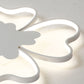 Kids Blossom Shape Ceiling Mount Light Acrylic Eye-Caring LED Ceiling Lamp in White for Foyer Clearhalo 'Ceiling Lights' 'Close To Ceiling Lights' 'Close to ceiling' 'Glass shade' 'Glass' 'Pendant Lights' 'Semi-flushmount' Lighting' 71981