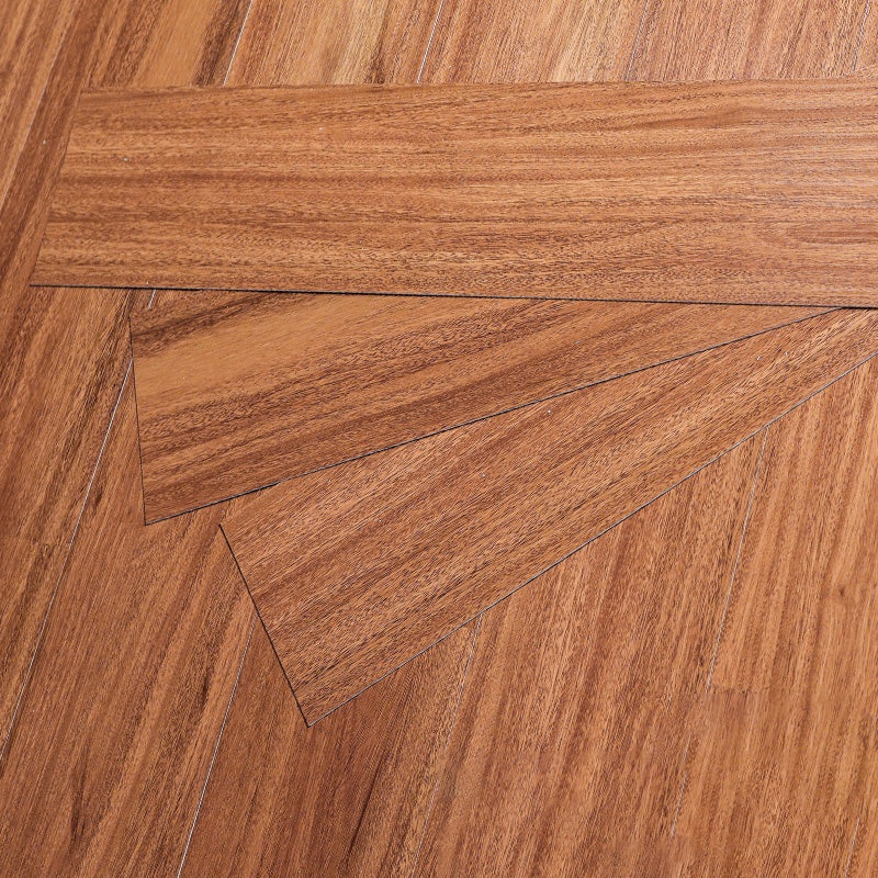 Scratch Resistant Vinyl Flooring Peel and Stick Waterproof Vinyl Flooring Red Wood Clearhalo 'Flooring 'Home Improvement' 'home_improvement' 'home_improvement_vinyl_flooring' 'Vinyl Flooring' 'vinyl_flooring' Walls and Ceiling' 7198127