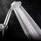 Contemporary Silver Round Shower Head Water Efficient Standard Spray Head Clearhalo 'Bathroom Remodel & Bathroom Fixtures' 'Home Improvement' 'home_improvement' 'home_improvement_shower_heads' 'Shower Heads' 'shower_heads' 'Showers & Bathtubs Plumbing' 'Showers & Bathtubs' 7198326