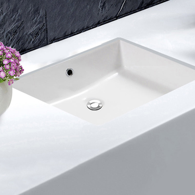 Bathroom Sink Modern Style Hole Design Ceramic Bathroom Sink(Not Including Faucet) Clearhalo 'Bathroom Remodel & Bathroom Fixtures' 'Bathroom Sinks & Faucet Components' 'Bathroom Sinks' 'bathroom_sink' 'Home Improvement' 'home_improvement' 'home_improvement_bathroom_sink' 7198437