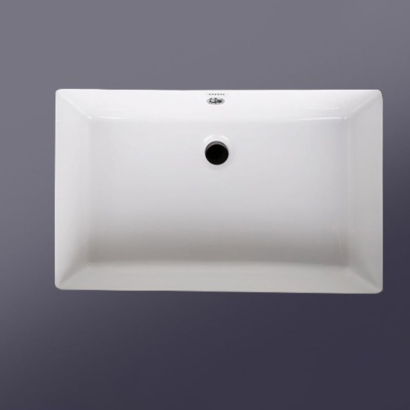 Bathroom Sink Modern Style Hole Design Ceramic Bathroom Sink(Not Including Faucet) Clearhalo 'Bathroom Remodel & Bathroom Fixtures' 'Bathroom Sinks & Faucet Components' 'Bathroom Sinks' 'bathroom_sink' 'Home Improvement' 'home_improvement' 'home_improvement_bathroom_sink' 7198440