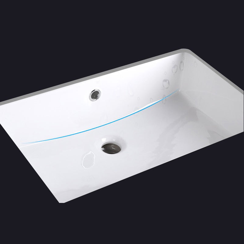 Bathroom Sink Modern Style Hole Design Ceramic Bathroom Sink(Not Including Faucet) Clearhalo 'Bathroom Remodel & Bathroom Fixtures' 'Bathroom Sinks & Faucet Components' 'Bathroom Sinks' 'bathroom_sink' 'Home Improvement' 'home_improvement' 'home_improvement_bathroom_sink' 7198443