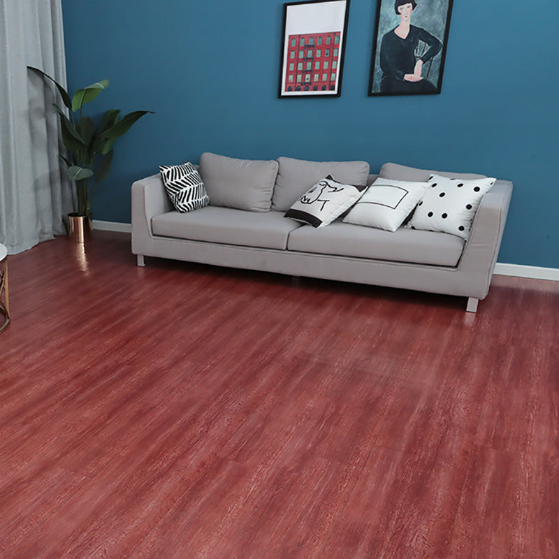 Self-Stick Vinyl Flooring Waterproof Scratch Resistant Vinyl Flooring for Living Room Red Brown Clearhalo 'Flooring 'Home Improvement' 'home_improvement' 'home_improvement_vinyl_flooring' 'Vinyl Flooring' 'vinyl_flooring' Walls and Ceiling' 7198512