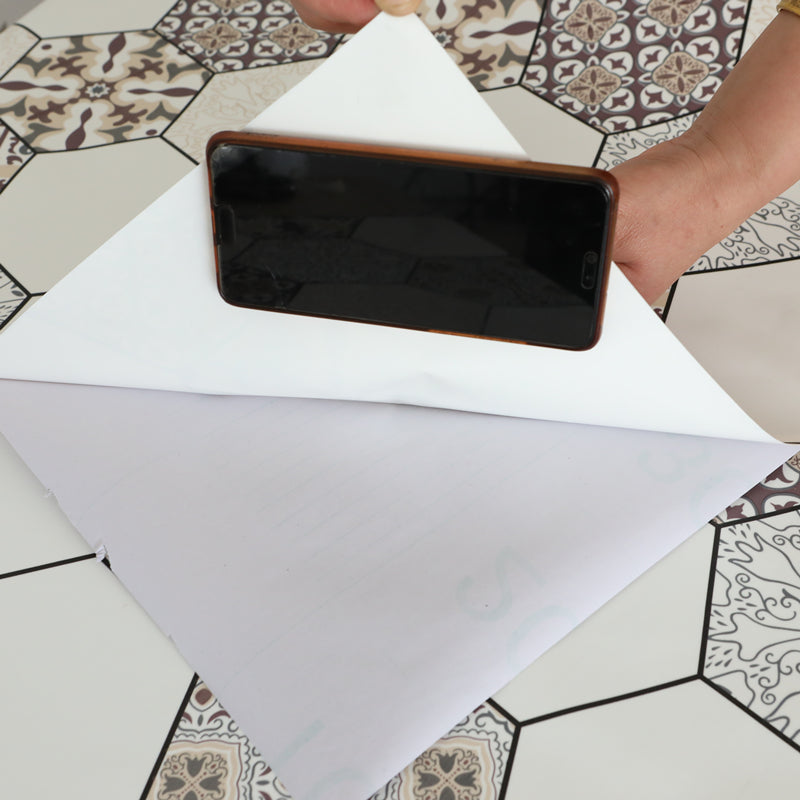 Vinyl Flooring Peel and Stick Floral Print Wall and Flooring Vinyl Clearhalo 'Flooring 'Home Improvement' 'home_improvement' 'home_improvement_vinyl_flooring' 'Vinyl Flooring' 'vinyl_flooring' Walls and Ceiling' 7198562