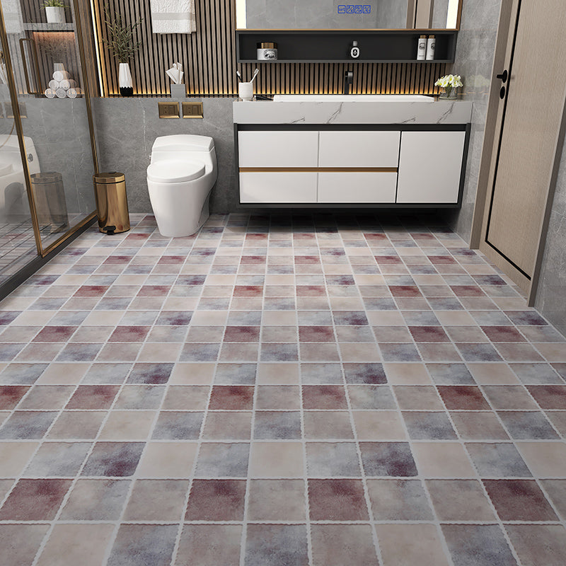 Vinyl Flooring Peel and Stick Floral Print Wall and Flooring Vinyl Silver Gray Clearhalo 'Flooring 'Home Improvement' 'home_improvement' 'home_improvement_vinyl_flooring' 'Vinyl Flooring' 'vinyl_flooring' Walls and Ceiling' 7198568