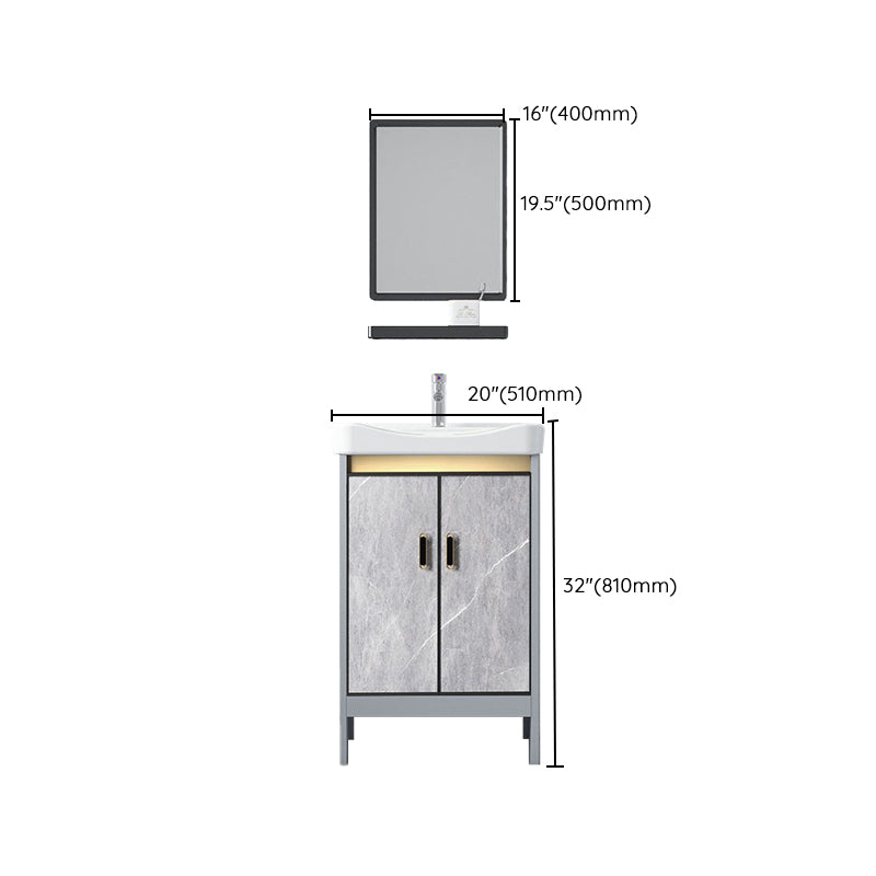 Bathroom Vanity Set Drawers Rectangular Sink Mirror Vanity Sink with Faucet Clearhalo 'Bathroom Remodel & Bathroom Fixtures' 'Bathroom Vanities' 'bathroom_vanities' 'Home Improvement' 'home_improvement' 'home_improvement_bathroom_vanities' 7198781