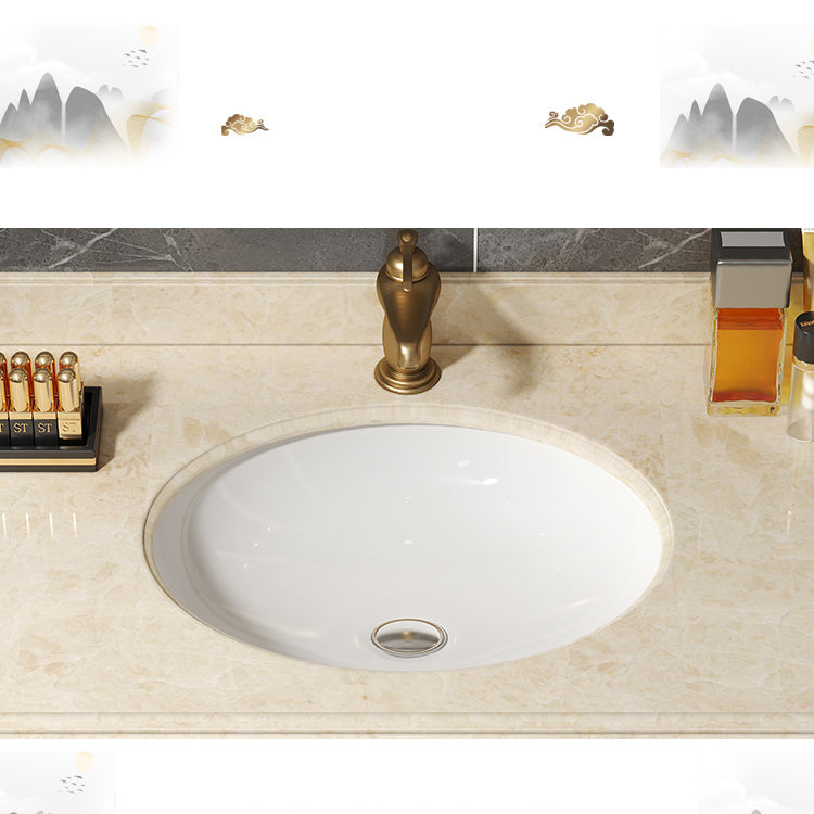 Classic Bathroom Vanity Set Single-Sink Free-standing Standard 2 Doors Bathroom Vanity Clearhalo 'Bathroom Remodel & Bathroom Fixtures' 'Bathroom Vanities' 'bathroom_vanities' 'Home Improvement' 'home_improvement' 'home_improvement_bathroom_vanities' 7199018