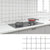 PVC Peel and Stick Backsplash Wall Tile Rectangular Waterproof Single Tile Wallpaper White Plaid Clearhalo 'Flooring 'Home Improvement' 'home_improvement' 'home_improvement_peel_stick_blacksplash' 'Peel & Stick Backsplash Tile' 'peel_stick_blacksplash' 'Walls & Ceilings' Walls and Ceiling' 7199199