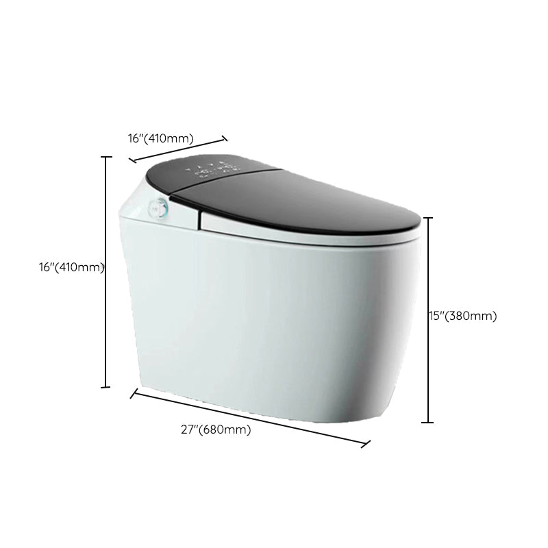 Modern All In One Toilet Floor Mounted Siphon Jet Flush Toilet Clearhalo 'Bathroom Remodel & Bathroom Fixtures' 'Home Improvement' 'home_improvement' 'home_improvement_toilets' 'Toilets & Bidets' 'Toilets' 7202619