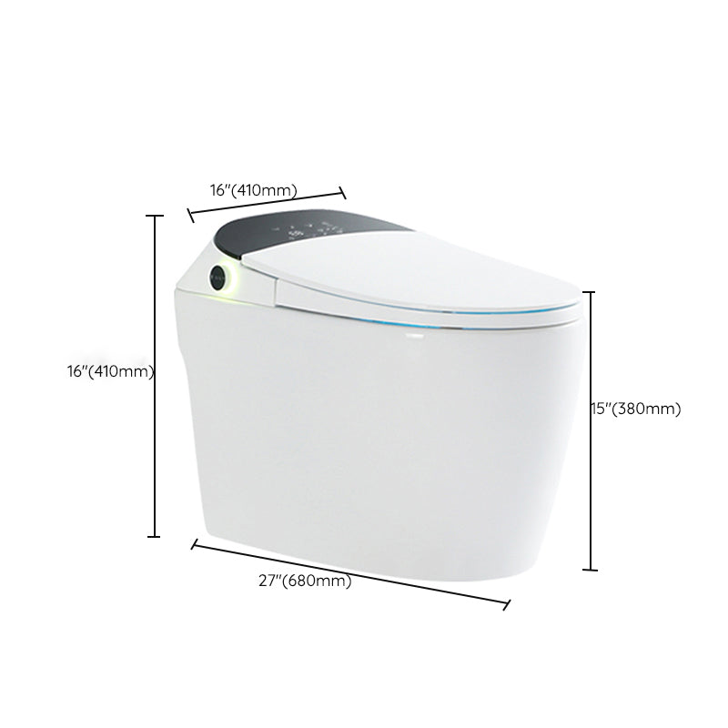 Modern All In One Toilet Floor Mounted Siphon Jet Flush Toilet Clearhalo 'Bathroom Remodel & Bathroom Fixtures' 'Home Improvement' 'home_improvement' 'home_improvement_toilets' 'Toilets & Bidets' 'Toilets' 7202620