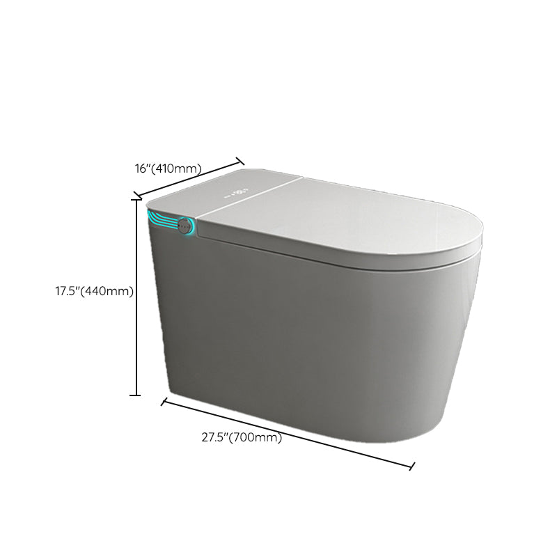 One Piece Toilet Modern Flush Toilet Floor Mounted Siphon Jet ABS Toilet Bowl Clearhalo 'Bathroom Remodel & Bathroom Fixtures' 'Home Improvement' 'home_improvement' 'home_improvement_toilets' 'Toilets & Bidets' 'Toilets' 7204307