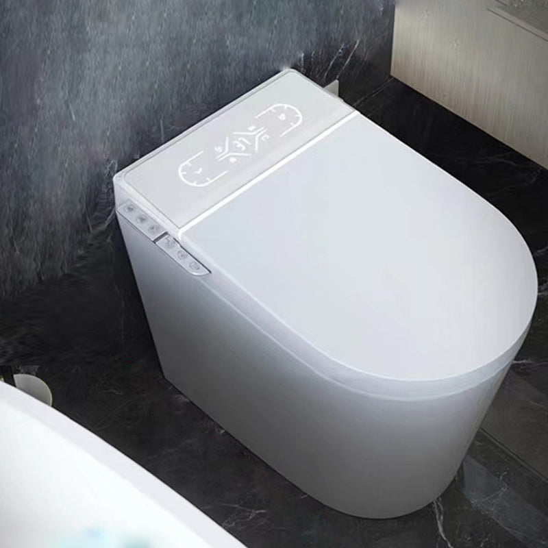 One Piece Toilet Modern Flush Toilet Floor Mounted Siphon Jet ABS Urine Toilet White Splash Proof (Upgrade Configuration) Clearhalo 'Bathroom Remodel & Bathroom Fixtures' 'Home Improvement' 'home_improvement' 'home_improvement_toilets' 'Toilets & Bidets' 'Toilets' 7204320