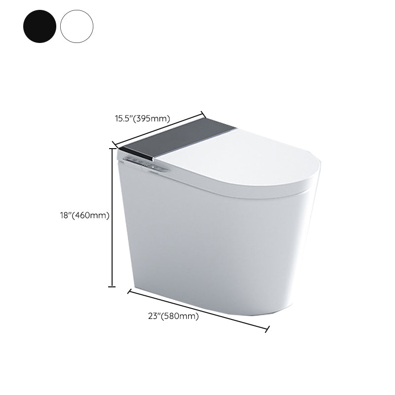 One Piece Toilet Modern Flush Toilet Floor Mounted Siphon Jet ABS Urine Toilet Clearhalo 'Bathroom Remodel & Bathroom Fixtures' 'Home Improvement' 'home_improvement' 'home_improvement_toilets' 'Toilets & Bidets' 'Toilets' 7204333