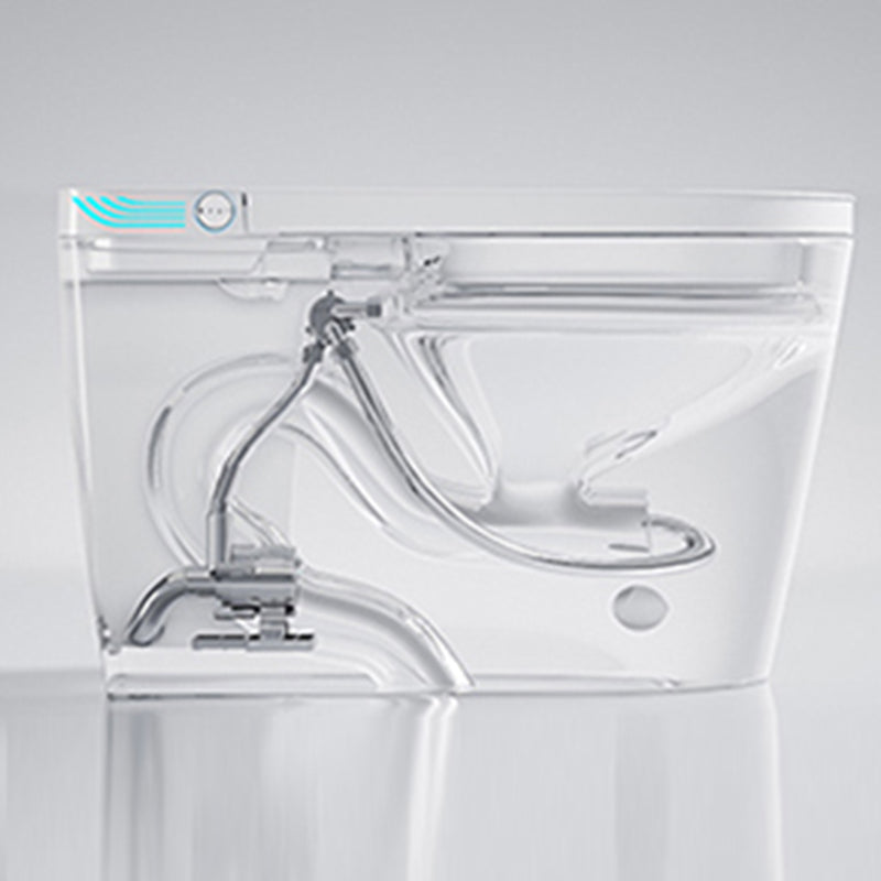 Contemporary Toilet Bowl One Piece Toilet Floor Mounted Toilet Clearhalo 'Bathroom Remodel & Bathroom Fixtures' 'Home Improvement' 'home_improvement' 'home_improvement_toilets' 'Toilets & Bidets' 'Toilets' 7204339