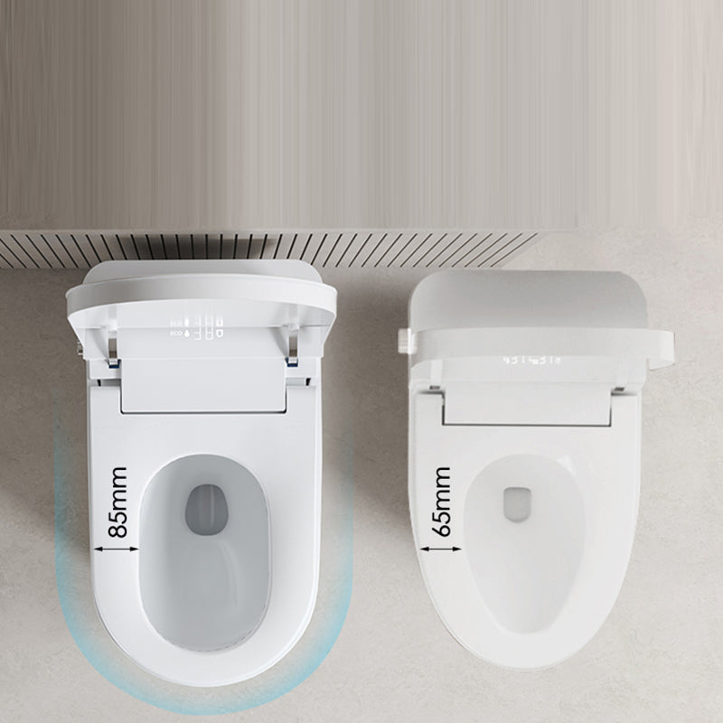 Contemporary Toilet Bowl One Piece Toilet Floor Mounted Toilet Clearhalo 'Bathroom Remodel & Bathroom Fixtures' 'Home Improvement' 'home_improvement' 'home_improvement_toilets' 'Toilets & Bidets' 'Toilets' 7204341