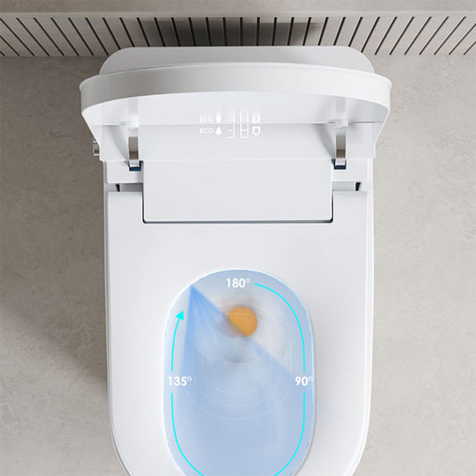 Contemporary Toilet Bowl One Piece Toilet Floor Mounted Toilet Clearhalo 'Bathroom Remodel & Bathroom Fixtures' 'Home Improvement' 'home_improvement' 'home_improvement_toilets' 'Toilets & Bidets' 'Toilets' 7204343