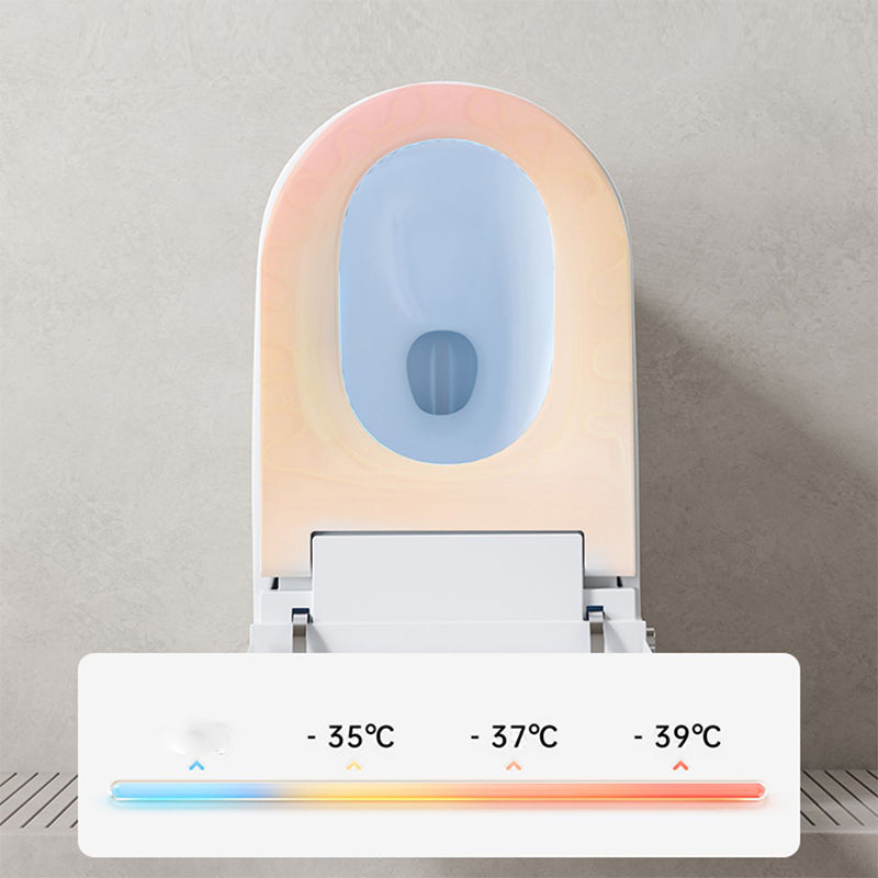 Contemporary Toilet Bowl One Piece Toilet Floor Mounted Toilet Clearhalo 'Bathroom Remodel & Bathroom Fixtures' 'Home Improvement' 'home_improvement' 'home_improvement_toilets' 'Toilets & Bidets' 'Toilets' 7204344