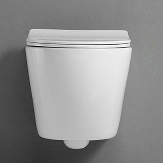 Modern Toilet Wall Mount One Piece Toilet Porcelain Urine Toilet Clearhalo 'Bathroom Remodel & Bathroom Fixtures' 'Home Improvement' 'home_improvement' 'home_improvement_toilets' 'Toilets & Bidets' 'Toilets' 7204393