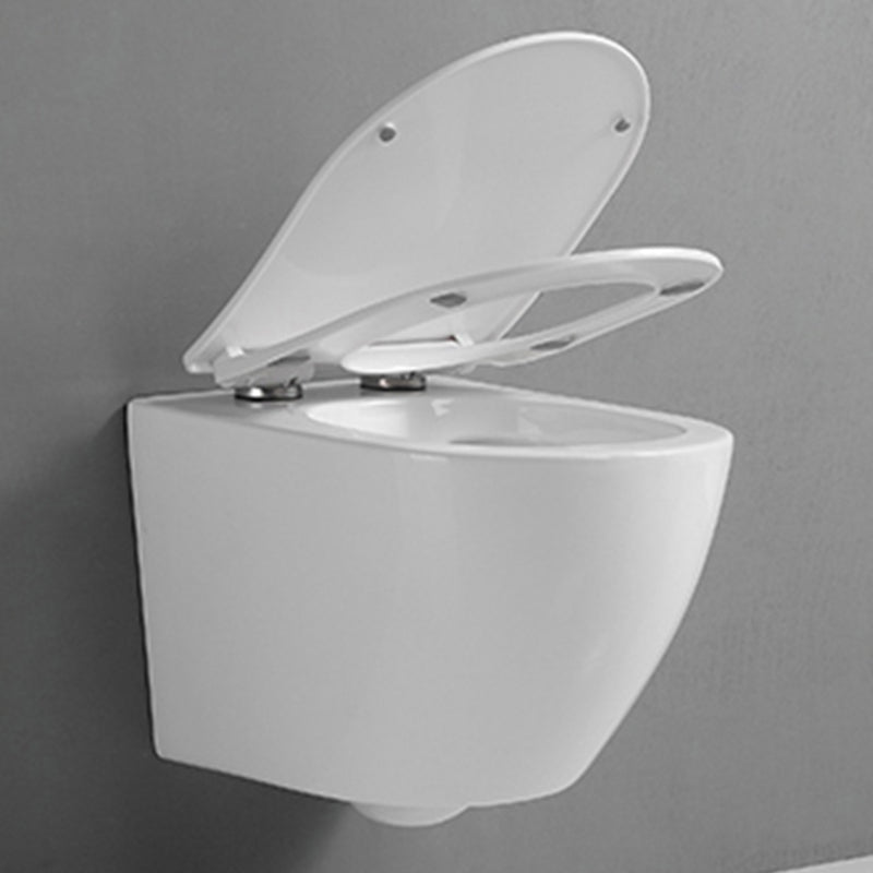 Modern Toilet Wall Mount One Piece Toilet Porcelain Urine Toilet Clearhalo 'Bathroom Remodel & Bathroom Fixtures' 'Home Improvement' 'home_improvement' 'home_improvement_toilets' 'Toilets & Bidets' 'Toilets' 7204395