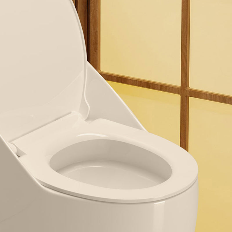 Contemporary Flush Toilet Floor Mounted Siphon Jet Toilet Bowl Clearhalo 'Bathroom Remodel & Bathroom Fixtures' 'Home Improvement' 'home_improvement' 'home_improvement_toilets' 'Toilets & Bidets' 'Toilets' 7204418