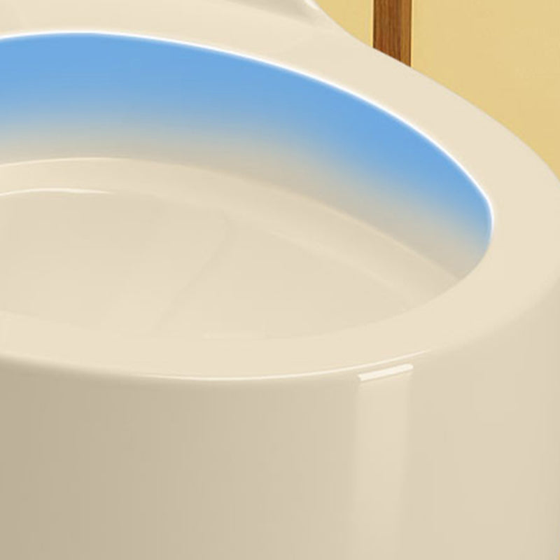 Contemporary Flush Toilet Floor Mounted Siphon Jet Toilet Bowl Clearhalo 'Bathroom Remodel & Bathroom Fixtures' 'Home Improvement' 'home_improvement' 'home_improvement_toilets' 'Toilets & Bidets' 'Toilets' 7204426