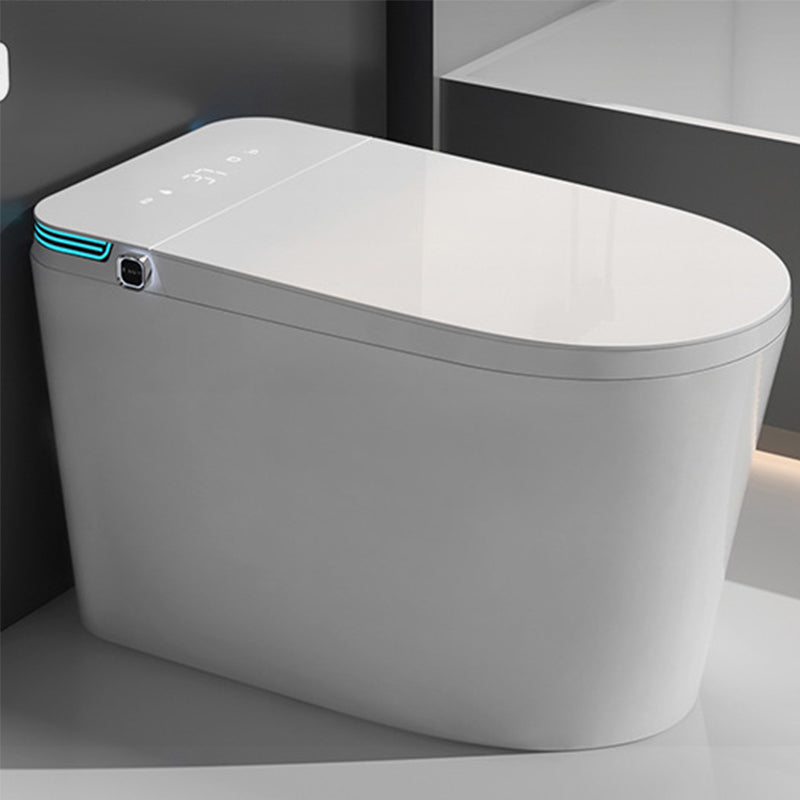 One Piece Toilet ABS Modern Toilet Floor Mounted Siphon Jet Toilet Bowl Clearhalo 'Bathroom Remodel & Bathroom Fixtures' 'Home Improvement' 'home_improvement' 'home_improvement_toilets' 'Toilets & Bidets' 'Toilets' 7204448