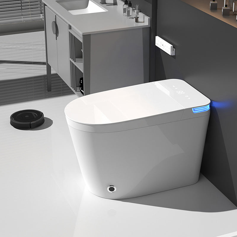 One Piece Toilet ABS Modern Toilet Floor Mounted Siphon Jet Toilet Bowl Clearhalo 'Bathroom Remodel & Bathroom Fixtures' 'Home Improvement' 'home_improvement' 'home_improvement_toilets' 'Toilets & Bidets' 'Toilets' 7204452