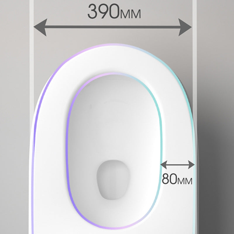 One Piece Toilet ABS Modern Toilet Floor Mounted Siphon Jet Toilet Bowl Clearhalo 'Bathroom Remodel & Bathroom Fixtures' 'Home Improvement' 'home_improvement' 'home_improvement_toilets' 'Toilets & Bidets' 'Toilets' 7204455