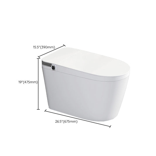 One Piece Toilet ABS Modern Toilet Floor Mounted Siphon Jet Toilet Bowl Clearhalo 'Bathroom Remodel & Bathroom Fixtures' 'Home Improvement' 'home_improvement' 'home_improvement_toilets' 'Toilets & Bidets' 'Toilets' 7204460