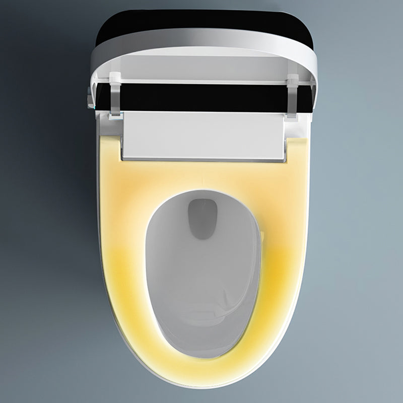 Minimalist White Floor Standing Bidet with Heated Seat and Remote Control Included Clearhalo 'Bathroom Remodel & Bathroom Fixtures' 'Bidets' 'Home Improvement' 'home_improvement' 'home_improvement_bidets' 'Toilets & Bidets' 7204493