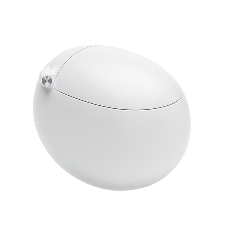 Elongated Floor Mount Bidet Egg Shaped Antimicrobial Smart Bidet Clearhalo 'Bathroom Remodel & Bathroom Fixtures' 'Bidets' 'Home Improvement' 'home_improvement' 'home_improvement_bidets' 'Toilets & Bidets' 7204588