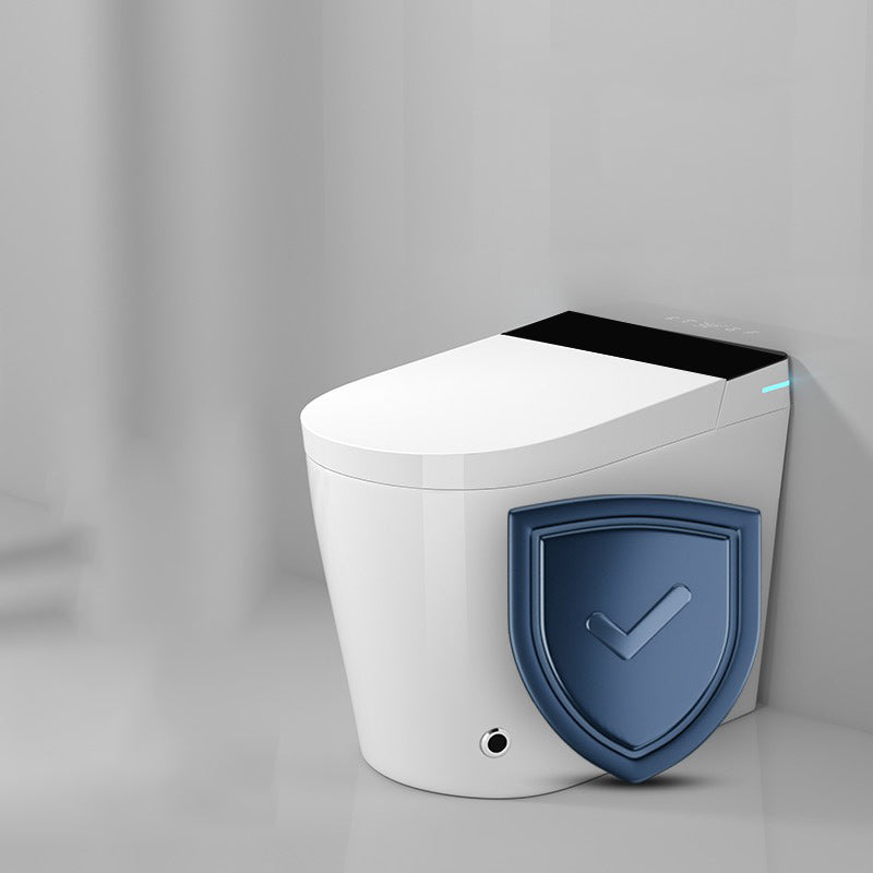 Modern Elongated Floor Mount Bidet Smart Bidet with Heated Seat Clearhalo 'Bathroom Remodel & Bathroom Fixtures' 'Bidets' 'Home Improvement' 'home_improvement' 'home_improvement_bidets' 'Toilets & Bidets' 7204675