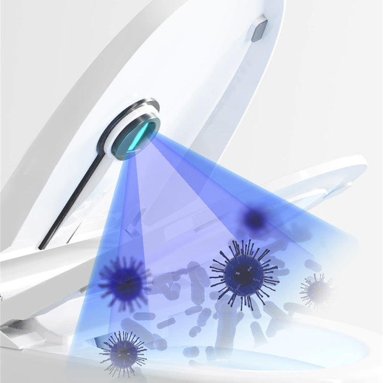 Elongated Floor Mount Bidet White Smart Bidet with Heated Seat Clearhalo 'Bathroom Remodel & Bathroom Fixtures' 'Bidets' 'Home Improvement' 'home_improvement' 'home_improvement_bidets' 'Toilets & Bidets' 7204685