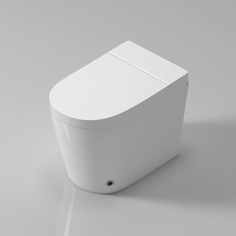 White Floor Standing Bidet Elongated Ceramic Floor Mount Bidet Clearhalo 'Bathroom Remodel & Bathroom Fixtures' 'Bidets' 'Home Improvement' 'home_improvement' 'home_improvement_bidets' 'Toilets & Bidets' 7204693