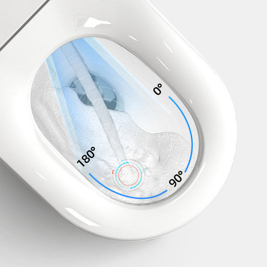 Electronic Toilet Seat Elongated Floor Standing Bidet without Water Pressure Control Clearhalo 'Bathroom Remodel & Bathroom Fixtures' 'Bidets' 'Home Improvement' 'home_improvement' 'home_improvement_bidets' 'Toilets & Bidets' 7204746