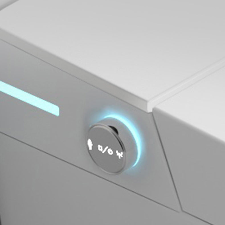 Contemporary Elongated Floor Mount Bidet White Smart Bidet with Bidet And Seat Clearhalo 'Bathroom Remodel & Bathroom Fixtures' 'Bidets' 'Home Improvement' 'home_improvement' 'home_improvement_bidets' 'Toilets & Bidets' 7204756