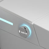 Contemporary Elongated Floor Mount Bidet White Smart Bidet with Bidet And Seat Clearhalo 'Bathroom Remodel & Bathroom Fixtures' 'Bidets' 'Home Improvement' 'home_improvement' 'home_improvement_bidets' 'Toilets & Bidets' 7204756