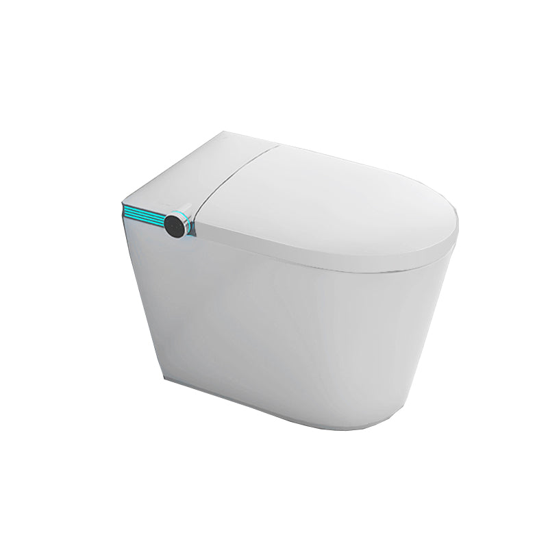 Contemporary Elongated Floor Mount Bidet White Smart Bidet with Tank Clearhalo 'Bathroom Remodel & Bathroom Fixtures' 'Bidets' 'Home Improvement' 'home_improvement' 'home_improvement_bidets' 'Toilets & Bidets' 7204774