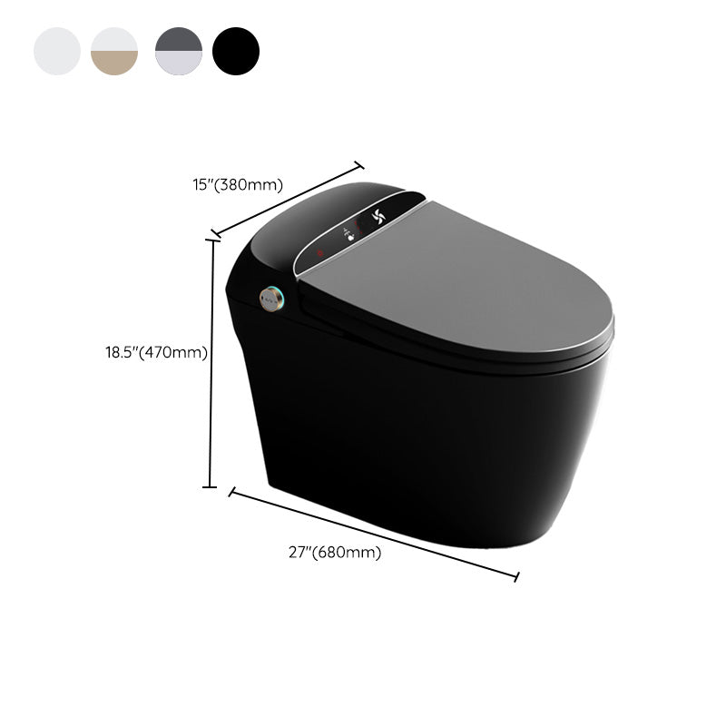 Elongated Dryer Floor Mount Bidet Heated Seat Floor Standing Bidet Clearhalo 'Bathroom Remodel & Bathroom Fixtures' 'Bidets' 'Home Improvement' 'home_improvement' 'home_improvement_bidets' 'Toilets & Bidets' 7204853