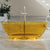 Antique Finish Soaking Bathtub Modern Stand Alone Oval Bath Tub Orange Clearhalo 'Bathroom Remodel & Bathroom Fixtures' 'Bathtubs' 'Home Improvement' 'home_improvement' 'home_improvement_bathtubs' 'Showers & Bathtubs' 7205348